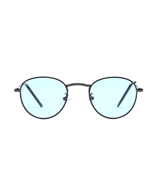 VIBGYOR（ヴィブジョー）の「【VIBGYOR Select】ラウンドサングラス/ROUND SUNGLASS（サングラス・メンズ・サックスブルー/ブラウン・FREE）」の3枚目の写真