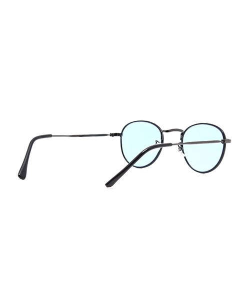 VIBGYOR（ヴィブジョー）の「【VIBGYOR Select】ラウンドサングラス/ROUND SUNGLASS（サングラス・メンズ・サックスブルー/ブラウン・FREE）」の5枚目の写真