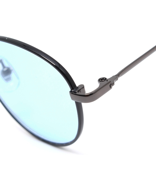 VIBGYOR（ヴィブジョー）の「【VIBGYOR Select】ラウンドサングラス/ROUND SUNGLASS（サングラス・メンズ・サックスブルー/ブラウン・FREE）」の6枚目の写真