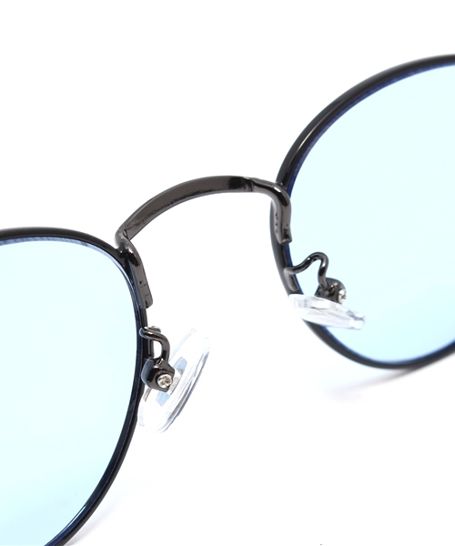VIBGYOR（ヴィブジョー）の「【VIBGYOR Select】ラウンドサングラス/ROUND SUNGLASS（サングラス・メンズ・サックスブルー/ブラウン・FREE）」の7枚目の写真