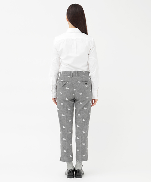 koe×THOM BROWNE（コエトムブラウン）の「[KOE×THOM BROWNE]WOMENS DUCK TROUSERS（その他パンツ・レディース・グレー・LARGE/MEDIUM/SMALL）」の15枚目の写真