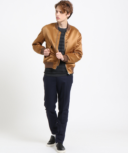 ABAHOUSE（アバハウス）の「【Recency of Mine】サキソニーフラノストレッチパンツ（スラックス・メンズ・チャコールグレー/ダークオリーブ/ベージュ/ネイビー・48/44/46/50）」の14枚目の写真