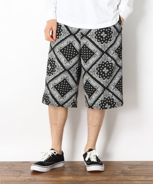 RAGEBLUE（レイジブルー）の「【吸水速乾】柄フェスショーツ/762755（その他パンツ・メンズ・ブラック/オリーブ/その他8・SMALL/MEDIUM/X-LARGE/LARGE）」の3枚目の写真