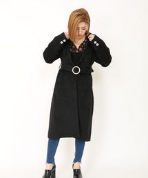 ENVYM | Ｂｅｌｔチェスターコート(チェスターコート)