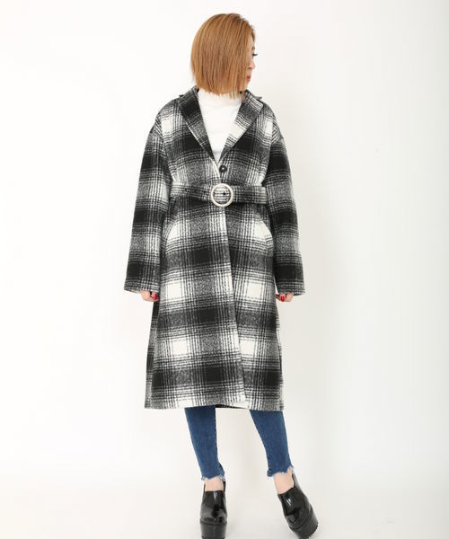 ENVYM（アンビー）の「Ｂｅｌｔチェスターコート（チェスターコート・レディース・ブラック/ピンク/その他/ブラウン・FREE）」の18枚目の写真