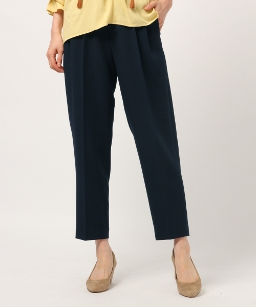 GLOBAL WORK（グローバルワーク）の「ＴＲペグトップパンツ/776708（その他パンツ・レディース・ホワイト/ベージュ/ネイビー/ライトグリーン/ライトピンク・LARGE/MEDIUM/SMALL）」の4枚目の写真