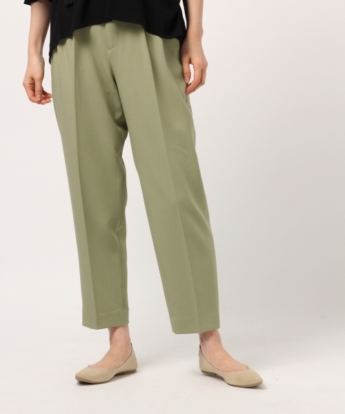 GLOBAL WORK（グローバルワーク）の「ＴＲペグトップパンツ/776708（その他パンツ・レディース・ホワイト/ベージュ/ネイビー/ライトグリーン/ライトピンク・LARGE/MEDIUM/SMALL）」の3枚目の写真