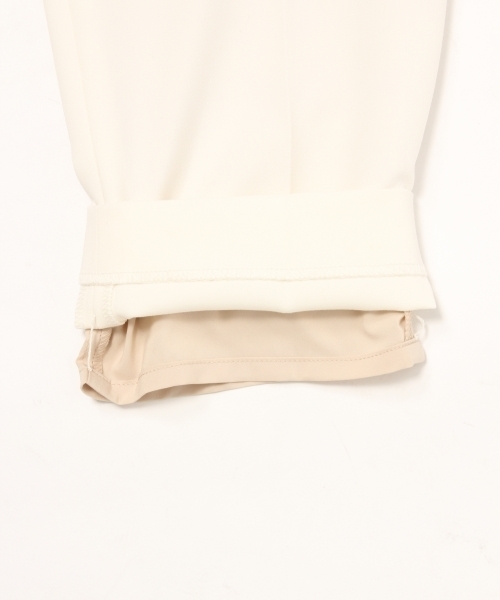 GLOBAL WORK（グローバルワーク）の「ＴＲペグトップパンツ/776708（その他パンツ・レディース・ホワイト/ベージュ/ネイビー/ライトグリーン/ライトピンク・LARGE/MEDIUM/SMALL）」の9枚目の写真