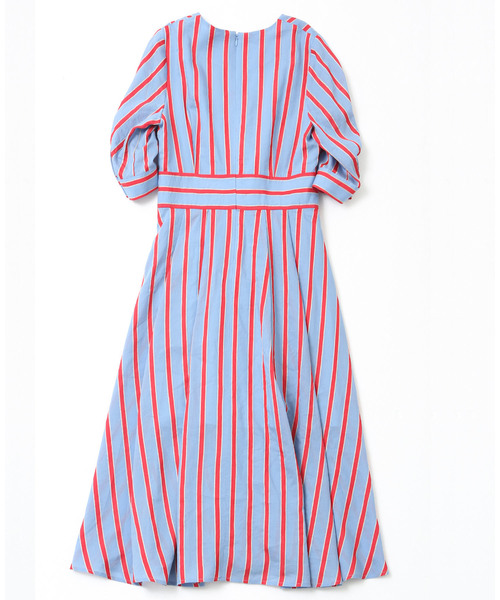 UNITED TOKYO（ユナイテッドトウキョウ）の「カシュクールワンピース（ワンピース・レディース・マルチ/レッド/ブラック・1）」の6枚目の写真