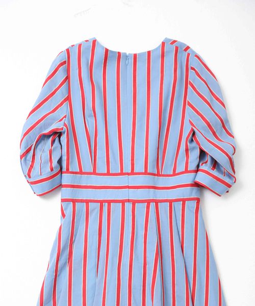 UNITED TOKYO（ユナイテッドトウキョウ）の「カシュクールワンピース（ワンピース・レディース・マルチ/レッド/ブラック・1）」の8枚目の写真