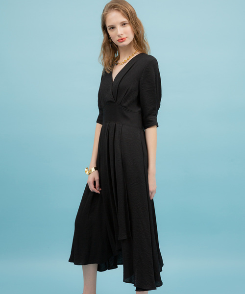 UNITED TOKYO（ユナイテッドトウキョウ）の「カシュクールワンピース（ワンピース・レディース・マルチ/レッド/ブラック・1）」の20枚目の写真