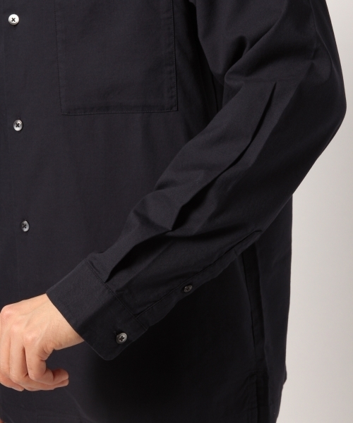 GLOBAL WORK（グローバルワーク）の「コットンレーヨンオープンカラーシャツ/779331（シャツ/ブラウス・メンズ・ベージュ系その他3/ネイビー/サックスブルー/グレー系その他・LARGE/SMALL/MEDIUM/X-LARGE）」の13枚目の写真