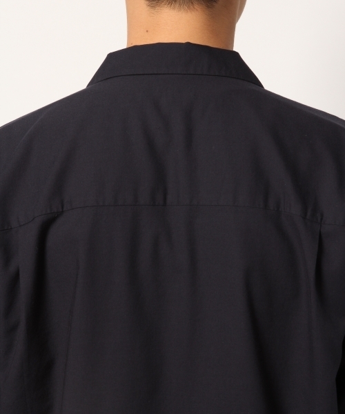 GLOBAL WORK（グローバルワーク）の「コットンレーヨンオープンカラーシャツ/779331（シャツ/ブラウス・メンズ・ベージュ系その他3/ネイビー/サックスブルー/グレー系その他・LARGE/SMALL/MEDIUM/X-LARGE）」の11枚目の写真