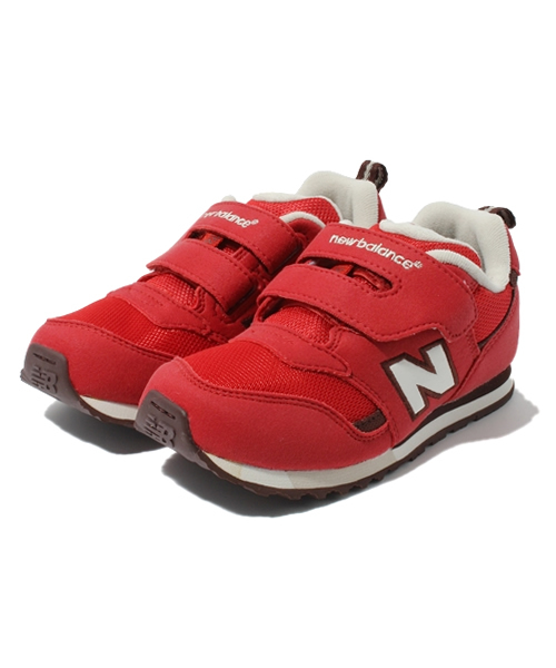 NANO universe（ナノユニバース）の「New Balance(ニューバランス) / Kids ベルクロスニーカー（スニーカー・キッズ・グリーン/ピンク/パープル/レッド/ベージュ/ブルー・17/18/19/20/21）」の6枚目の写真