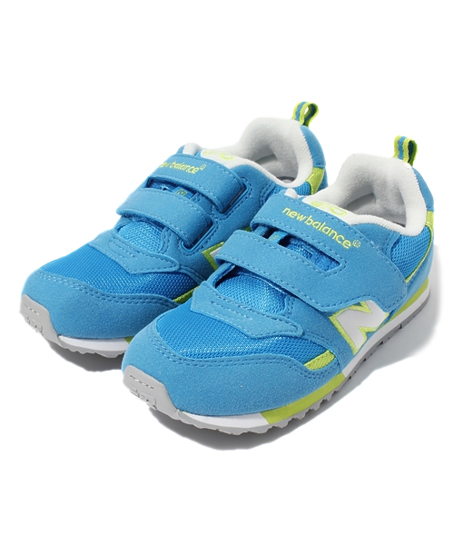 NANO universe（ナノユニバース）の「New Balance(ニューバランス) / Kids ベルクロスニーカー（スニーカー・キッズ・グリーン/ピンク/パープル/レッド/ベージュ/ブルー・17/18/19/20/21）」の4枚目の写真