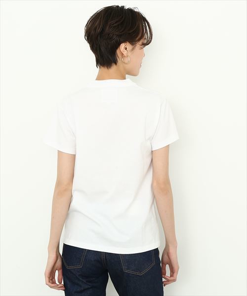 agnes b.（アニエスベー）の「【agnes b. pour ADAM ET ROPE' 】T-SHIRTS SERIGRAPHIE（Tシャツ/カットソー・レディース・ホワイト・S）」の5枚目の写真