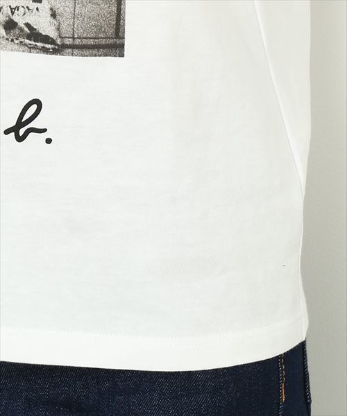 agnes b.（アニエスベー）の「【agnes b. pour ADAM ET ROPE' 】T-SHIRTS SERIGRAPHIE（Tシャツ/カットソー・レディース・ホワイト・S）」の10枚目の写真