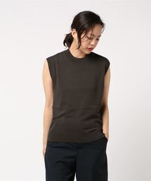 AMERICAN HOLIC | ・ハイネックニットノースリーブプルオーバー(ニット/セーター)