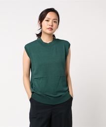 AMERICAN HOLIC | ・ハイネックニットノースリーブプルオーバー(ニット/セーター)