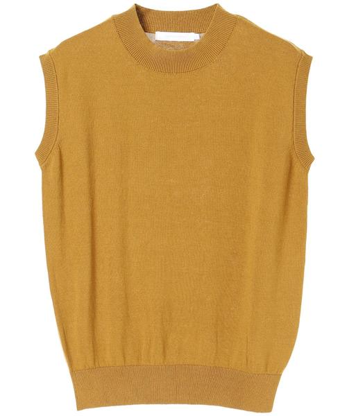 AMERICAN HOLIC(アメリカンホリック)の「・ハイネックニットノースリーブプルオーバー *(ニット/セーター・レディース・ブラック/ベージュ/ブラウン/イエロー/キャメル/グリーン/ブルー/その他7/ブルー系その他2・L/M)」の22枚目の写真