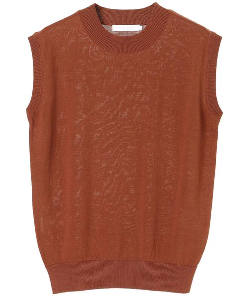 AMERICAN HOLIC(アメリカンホリック)の「・ハイネックニットノースリーブプルオーバー *(ニット/セーター・レディース・ブラック/ベージュ/ブラウン/イエロー/キャメル/グリーン/ブルー/その他7/ブルー系その他2・L/M)」の21枚目の写真