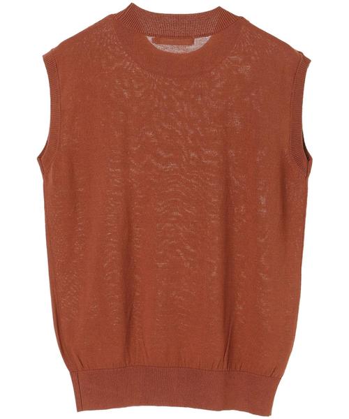 AMERICAN HOLIC(アメリカンホリック)の「・ハイネックニットノースリーブプルオーバー *(ニット/セーター・レディース・ブラック/ベージュ/ブラウン/イエロー/キャメル/グリーン/ブルー/その他7/ブルー系その他2・L/M)」の14枚目の写真