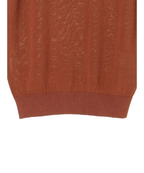 AMERICAN HOLIC(アメリカンホリック)の「・ハイネックニットノースリーブプルオーバー *(ニット/セーター・レディース・ブラック/ベージュ/ブラウン/イエロー/キャメル/グリーン/ブルー/その他7/ブルー系その他2・L/M)」の17枚目の写真