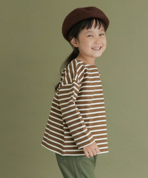 URBAN RESEARCH DOORS | FORK&SPOON　ボートネックボーダー(KIDS)(Tシャツ/カットソー)