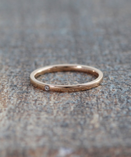 TONE SELECT GOODS（トーンセレクトグッズ）の「【vie】ステンレスリング（リング・レディース・イエロー/シルバー/ピンク・#13/#7/#9/#11/#15/#19/#21/#1/#3/#17/#5）」の2枚目の写真