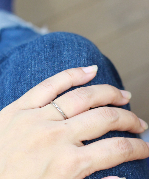 TONE SELECT GOODS（トーンセレクトグッズ）の「【vie】ステンレスリング（リング・レディース・イエロー/シルバー/ピンク・#13/#7/#9/#11/#15/#19/#21/#1/#3/#17/#5）」の8枚目の写真