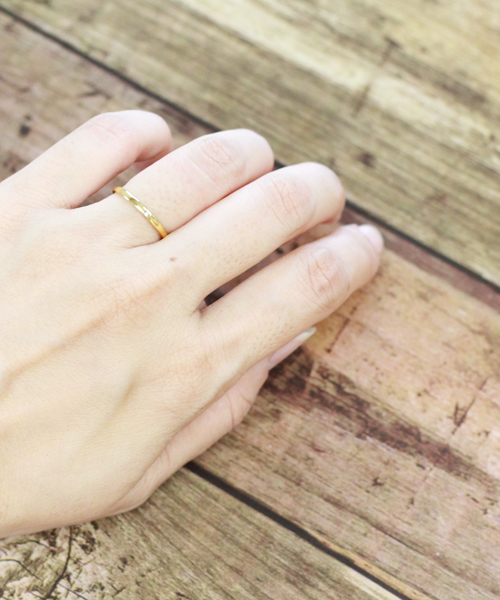 TONE SELECT GOODS（トーンセレクトグッズ）の「【vie】ステンレスリング（リング・レディース・イエロー/シルバー/ピンク・#13/#7/#9/#11/#15/#19/#21/#1/#3/#17/#5）」の7枚目の写真