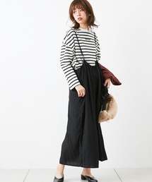 ちびロゴ刺繍ロンTシャツ