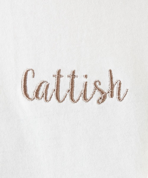 natural couture(ナチュラルクチュール)の「ちびロゴ刺繍ロンTシャツ(Tシャツ/カットソー・レディース・ベージュ/ブルー/アイボリー/ホワイト×ブラック/パープル系その他/スミクロ・FREE)」の12枚目の写真