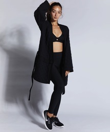 Hurley | W HRLY HOLLOWKNIT WRAP FLC TOP/ハーレー レディース カーディガン 巻き ラップタイプ 2Way(カーディガン/ボレロ)