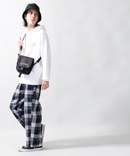 PRINCE(プリンス)の「∴WEGO/prince別注フラップミニショルダーバッグ(ショルダーバッグ・メンズ・パープル/ホワイト/ブラック・FREE)」の4枚目の写真