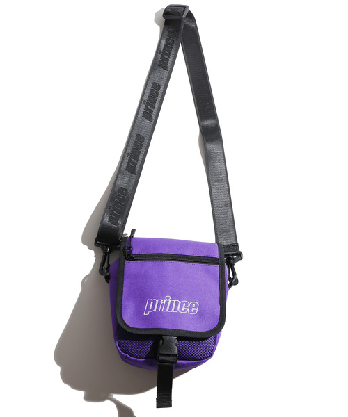 PRINCE(プリンス)の「∴WEGO/prince別注フラップミニショルダーバッグ(ショルダーバッグ・メンズ・パープル/ホワイト/ブラック・FREE)」の9枚目の写真