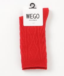 WEGO | WEGO/ケーブル編みソックス(ソックス/靴下)
