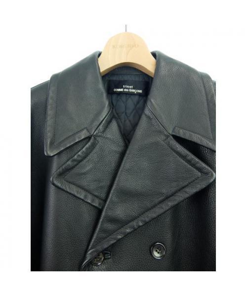 tricot COMME des GARCONS レザージャケット ブランド古着】レザー