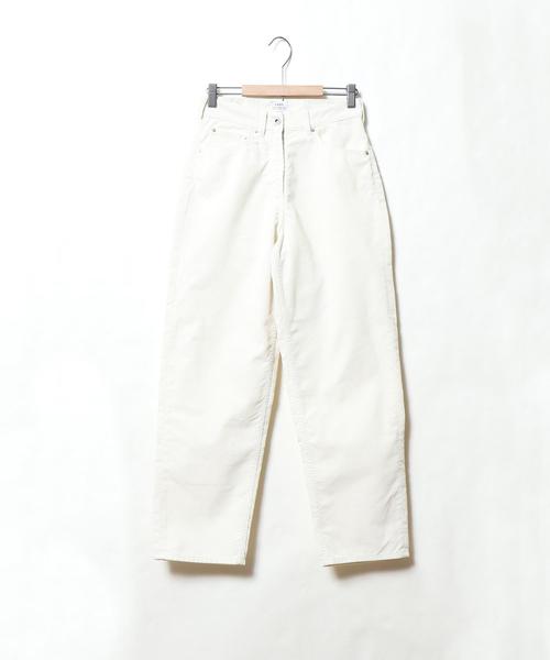 coen（コーエン）の「コーデュロイハイウエスト5ポケットパンツ（その他パンツ・レディース・オフホワイト/ライトブルー/ライラック・MEDIUM/SMALL/LARGE）」の18枚目の写真