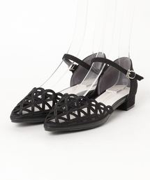 カットワークセパレートパンプス(115-7142)JELLY BEANS Riche(ジェリービーンズ リッシェ)