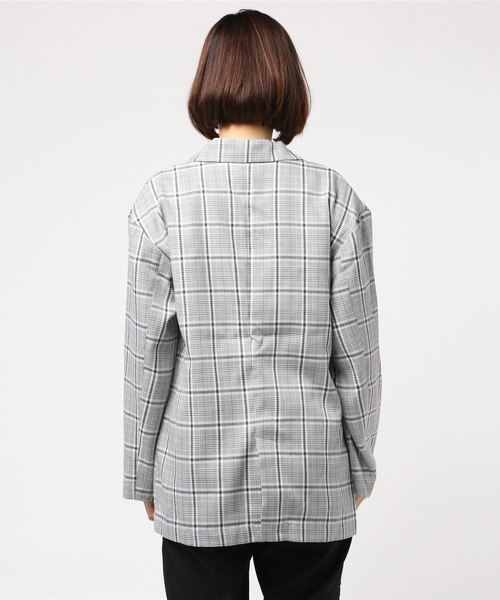WEGO（ウィゴー）の「WEGO/チェックテーラードジャケット（テーラード