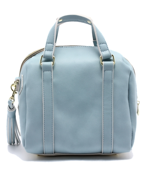 Cartonnage（カルトナージュ）の「【mini5月号　P.129掲載】松本アキさん着用商品 【LEGATO LARGO】ミニボストン2WAYショルダー（ボストンバッグ・レディース・ホワイト/サックスブルー/ライトピンク・FREE）」の13枚目の写真