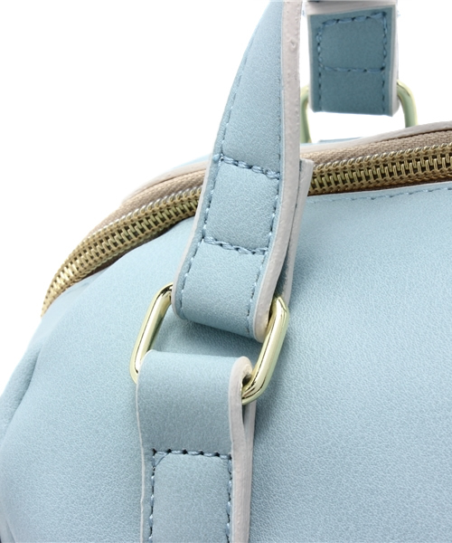 Cartonnage（カルトナージュ）の「【mini5月号　P.129掲載】松本アキさん着用商品 【LEGATO LARGO】ミニボストン2WAYショルダー（ボストンバッグ・レディース・ホワイト/サックスブルー/ライトピンク・FREE）」の9枚目の写真