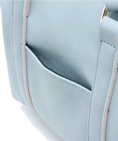 Cartonnage（カルトナージュ）の「【mini5月号　P.129掲載】松本アキさん着用商品 【LEGATO LARGO】ミニボストン2WAYショルダー（ボストンバッグ・レディース・ホワイト/サックスブルー/ライトピンク・FREE）」の11枚目の写真