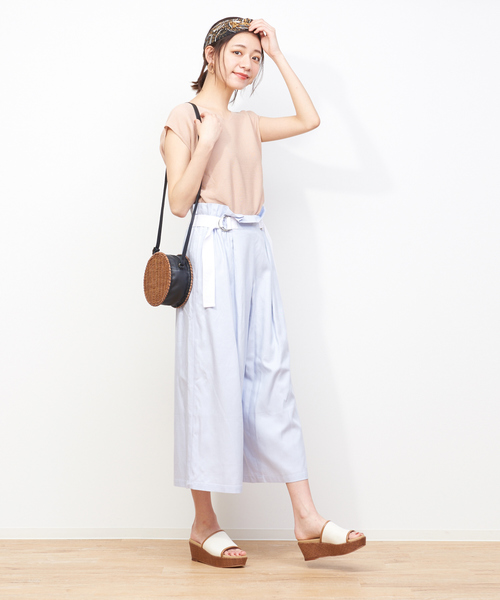Au BANNISTER（オゥバニスター）の「【WEB限定】厚底ミュールサンダル（サンダル・レディース・ホワイト/ブラック/ベージュ・S/M/L）」の15枚目の写真