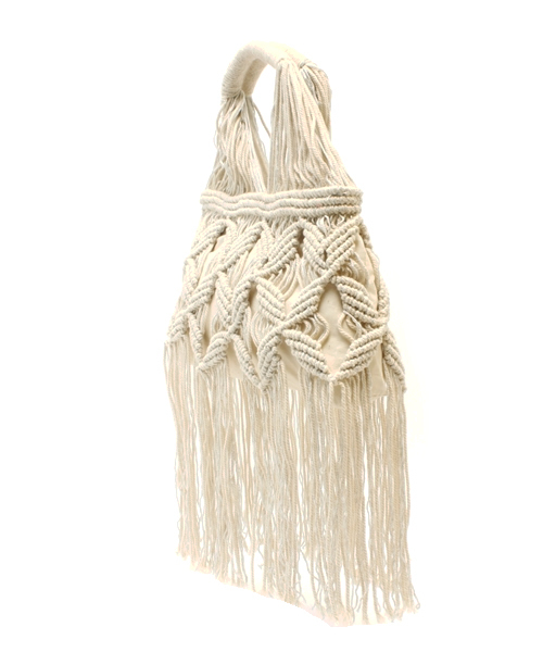 mystic（ミスティック）の「A&AACCESSORIES（トートバッグ・レディース・オフホワイト・ﾌﾘ-）」の4枚目の写真