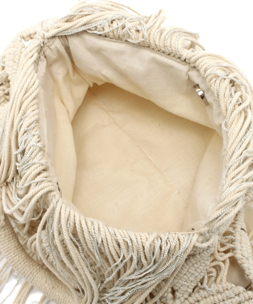 mystic（ミスティック）の「A&AACCESSORIES（トートバッグ・レディース・オフホワイト・ﾌﾘ-）」の8枚目の写真