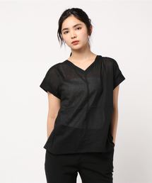 AMERICAN HOLIC | Vネックバックねじりブラウス(シャツ/ブラウス)