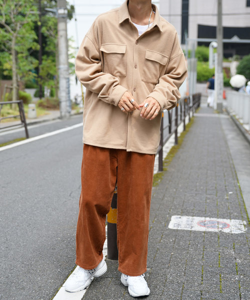kutir(クティール)の「CPOシャツジャケット(フラップポケットシャツジャケット)(ブルゾン・メンズ・ベージュ/ブラウン系その他/ベージュ系その他・MEDIUM/LARGE/X-LARGE)」の13枚目の写真