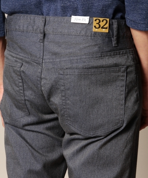 BEAUTY&YOUTH UNITED ARROWS(ビューティーアンドユースユナイテッドアローズ)の「BY ダブルフェイス チノ 5ポケット-スリム パンツ◇§(チノパンツ・メンズ・オフホワイト/ベージュ/ダークグレー・32inch/28inch/30inch/34inch)」の8枚目の写真